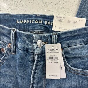 American Eagle Outfitters High Rise Blue Jeans